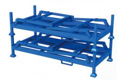 China Heavy Duty Customizable Portable Steel Stacking Racks With 1500kg Wheel Load Capacity supplier