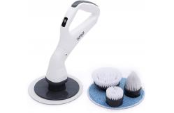 China Rechargeable Cordless Electric Spin Scrubber With 4 Replaceable Brush Heads supplier