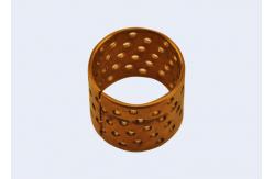 China Wear Resistant Wrapped Bronze Bearings For Middle Load And Low Speed supplier