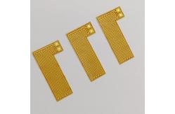 China 24×45mm Polyimide Heat Film , Flexible Heating Element With Special Shape supplier