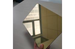 China Moisture Proof Aluminum Mirror Sheet Class A2 Fire Proof Hard Texture Durable supplier