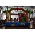 Jungle inflatable forest animals jump house PVC fabric middle size inflatable animals bouncy on sale for sale