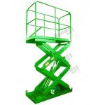 Fixed Cargo Lift Table Hydraulic Scissor Lift Platform 2000Kg Loading Capacity for sale