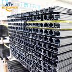 China Matt Anodizing Black Aluminum Profile 6063 Alloy Customized Length 3~6m for Windows and Doors for sale