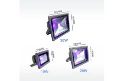 China RoHS Certificate Blacklight LED Flood Light 405nm 500mm Emitting Distance supplier