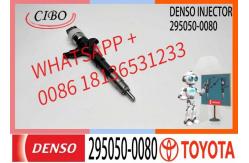 China Remanufactured Fuel Injector 295050-0080 23670-30390 supplier