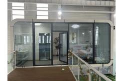 China Premium White Prefab Office Pod Apple Capsule Homes Modern Retreat supplier