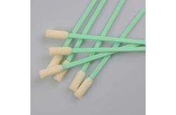 China Dust Free Cleanroom Sponge Foam Tip Cleaning Swabs For Printer supplier