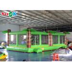 Outdoor Inflatable Games Multifunctional Backyard Tarpaulin Inflatable Volleyball Field