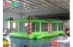 China Outdoor Inflatable Games Multifunctional Backyard Tarpaulin Inflatable Volleyball Field supplier