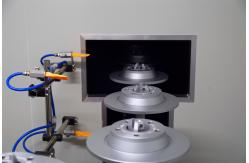 China Electric Control Dip Coating System Automobile Brake Disc Induction Heating Spray Line supplier