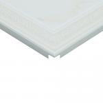 Square Aluminum Clip In Ceiling White Ceiling Tiles 2x2 ODM Design