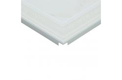 China Square Aluminum Clip In Ceiling White Ceiling Tiles 2x2 ODM Design supplier