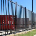 Wholesale Black Security 2.1m Height wrought iron/Steel Fence