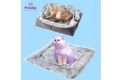 China Pets2go Comfortable 61X51cm Pet Linen Plush Mats supplier