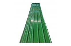China Customized PPGI Corrugated Sheet 1000mm - 12000mm Galvanised Steel Roof Sheets supplier