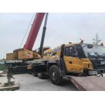 Yellow and Red 160 Tons Mobile Truck Crane Max Working Height 85.5 Meters Jib Length 18m for sale