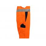 Man 250GSM CVC Reflective Working Bib Overalls With Adjustable Braces Clasps buckles