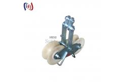 China Dual-Sheave Stringing Block With Ball Bearings For Smooth Cable Pulling​ supplier