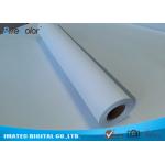 Untearable 240 Micron Synthetic Polypropylene Paper Rolls For Roll Up Dispaly