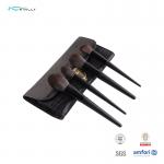 7pcs Luxury Makeup Brush Set Collection Black Cosmetic Case for sale
