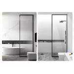 Fixed Walk In Shower Glass Partition , 8mm Frameless Glass Shower Screens