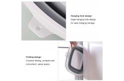China 5L Space Saving Silicone Houseware Silicone Collapsible Bucket supplier