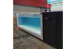 China CUSTOM CONTAINER SWIMMING POOL WITH WINDOWS SHOWER HOUSE SPA STEEL STRUCTURE POOL supplier