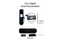 China Infrared Foldable Instant Read Digital Thermometer With Extended Wired Probe supplier