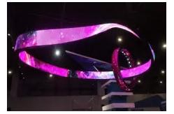 China Flexible Soft Led Screen Sign P1.875 320*160 supplier