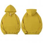 Winter 100% Cotton Polyester Sweatshirt Hoodie Solid Pattern for sale