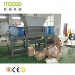 High Efficiency Heavy Duty Shredding Machine Double Shaft Shredder For Large Plastic Waste Tires Thick Barrels And Crates for sale