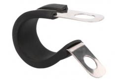 China 360 Degree Watertight Seal Single Ear Stepless Hose Clamps supplier