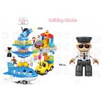 172Pcs City Vehicles Pretend Play DIY Building Blocks For Unisex Eco Friendly for sale