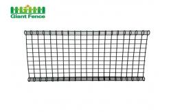 China 5mm 6ft White Double Loop Wire Mesh Fence Welded supplier