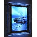 Crystal Frame LGP Illuminated Acrylic LED Lightbox Display for sale