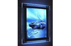 China Crystal Frame LGP Illuminated Acrylic LED Lightbox Display supplier