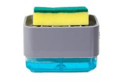 China Soap Dispenser Pump Box Kitchen Countertop Sponge Caddy  Soap Pump Dispenser supplier