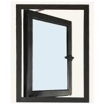 Customized Single Double Glass Window Energy Efficient Aluminum Glass Casement Windows For House for sale