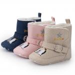 Wholesale winter warm cotton animal penguin prewalker infant baby boots for sale