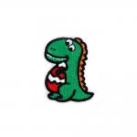 Cute Logo Clothing Embroidered Patches Felt Chainstitch For Garments Bedding for sale