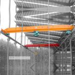 16T Electric Single Girder Overhead Crane 18m 440 V LDA Type for sale