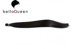 China 6A Grade U - Tip Hair Extensions Natural Black Silky Straight With Full Cuticle supplier