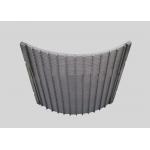 120 Degree Wedge Wire Dewatering Sieve Bend Screen , V Wire Looped Bend Mesh