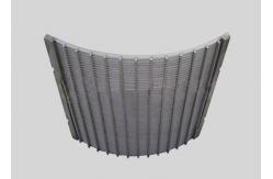 China 120 Degree Wedge Wire Dewatering Sieve Bend Screen , V Wire Looped Bend Mesh supplier