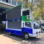 4X2 LED Stage Truck 1280*1440 mm 95km/h Outdoor Full Color P6 for sale