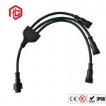 LED Lighting Y Type 3 Pin Waterproof Cable Splitter Connector for sale