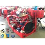 High Efficiency Fire Pump Diesel Engine 300KW With Compact Structure
