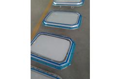 China Aluminum Alloy Ship Cabin Windows Rectangular Ship Windows SUS Bolted supplier