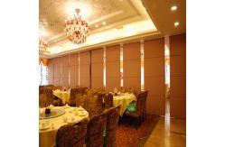 China Auditorium Acoustic Operable Wall Aluminum Movable Partition Board For Hotel supplier